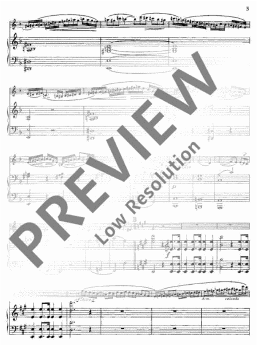 Concerto N°19 D minor Piano scores gallery preview page 6