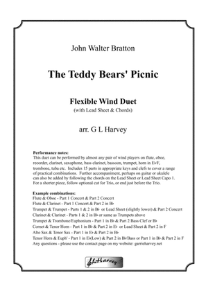 Book cover for The Teddy Bears' Picnic for Flexible Wind Duet