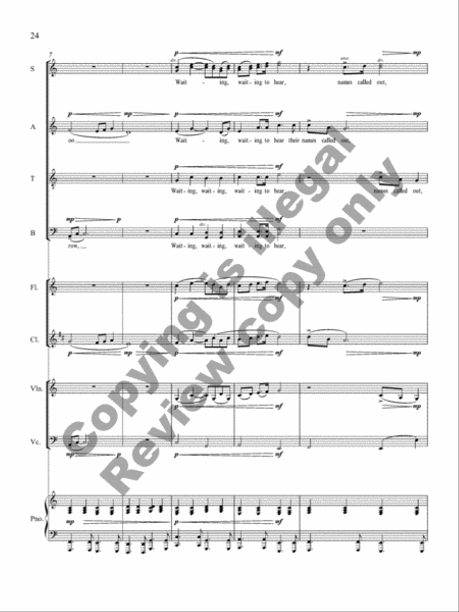 #twitterlieder (SATB Full Score) 4-Part scores gallery preview page 11