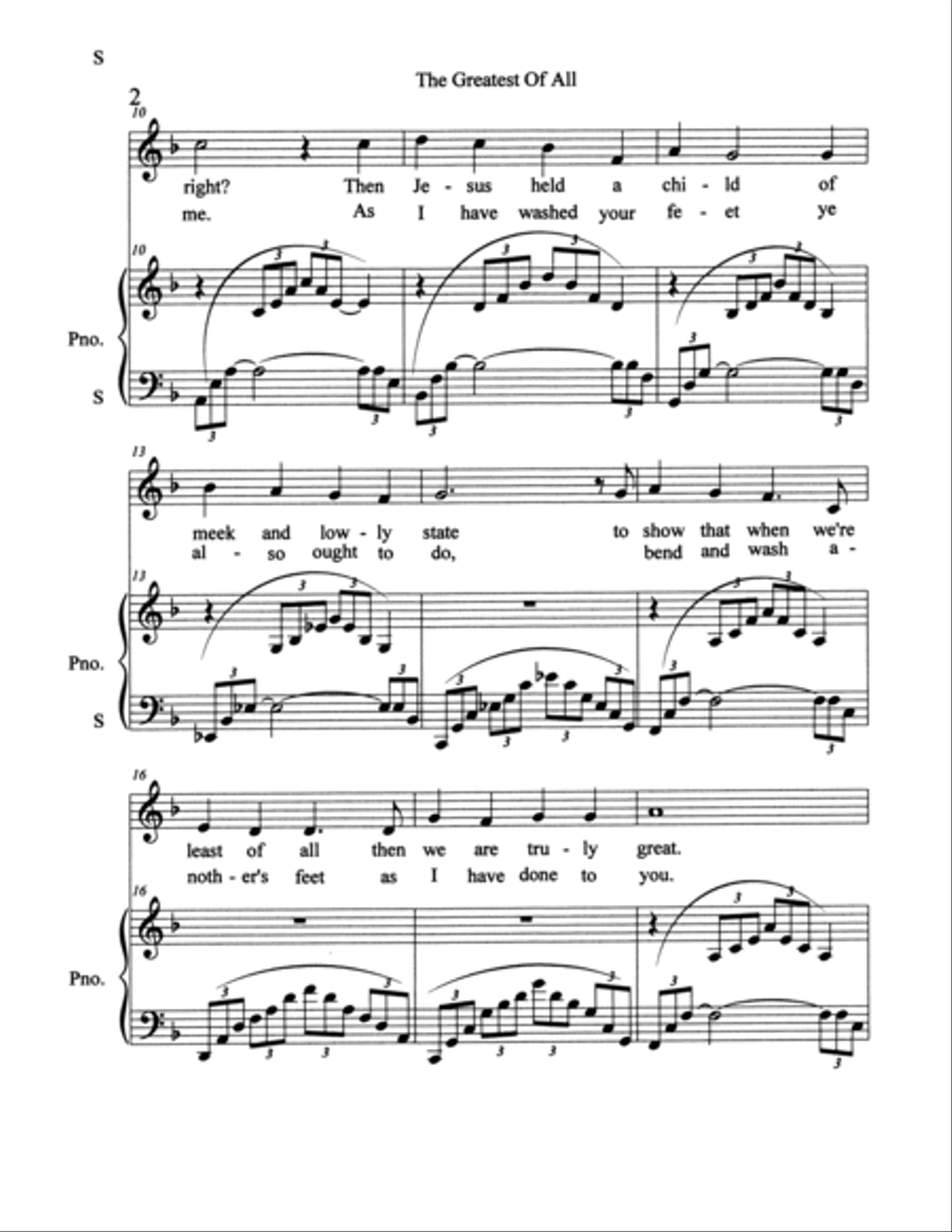 The Greatest of All Piano, Vocal, Guitar scores gallery preview page 2