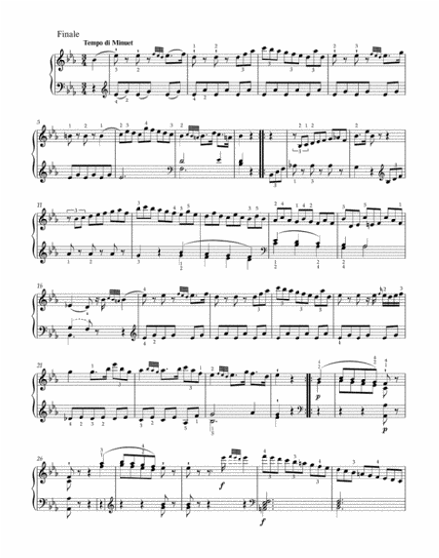 Late Piano Sonatas Piano Solo scores gallery preview page 3