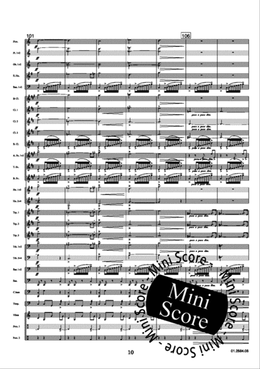 Moving Spirits Moving Spirits Concert Band scores gallery preview page 14