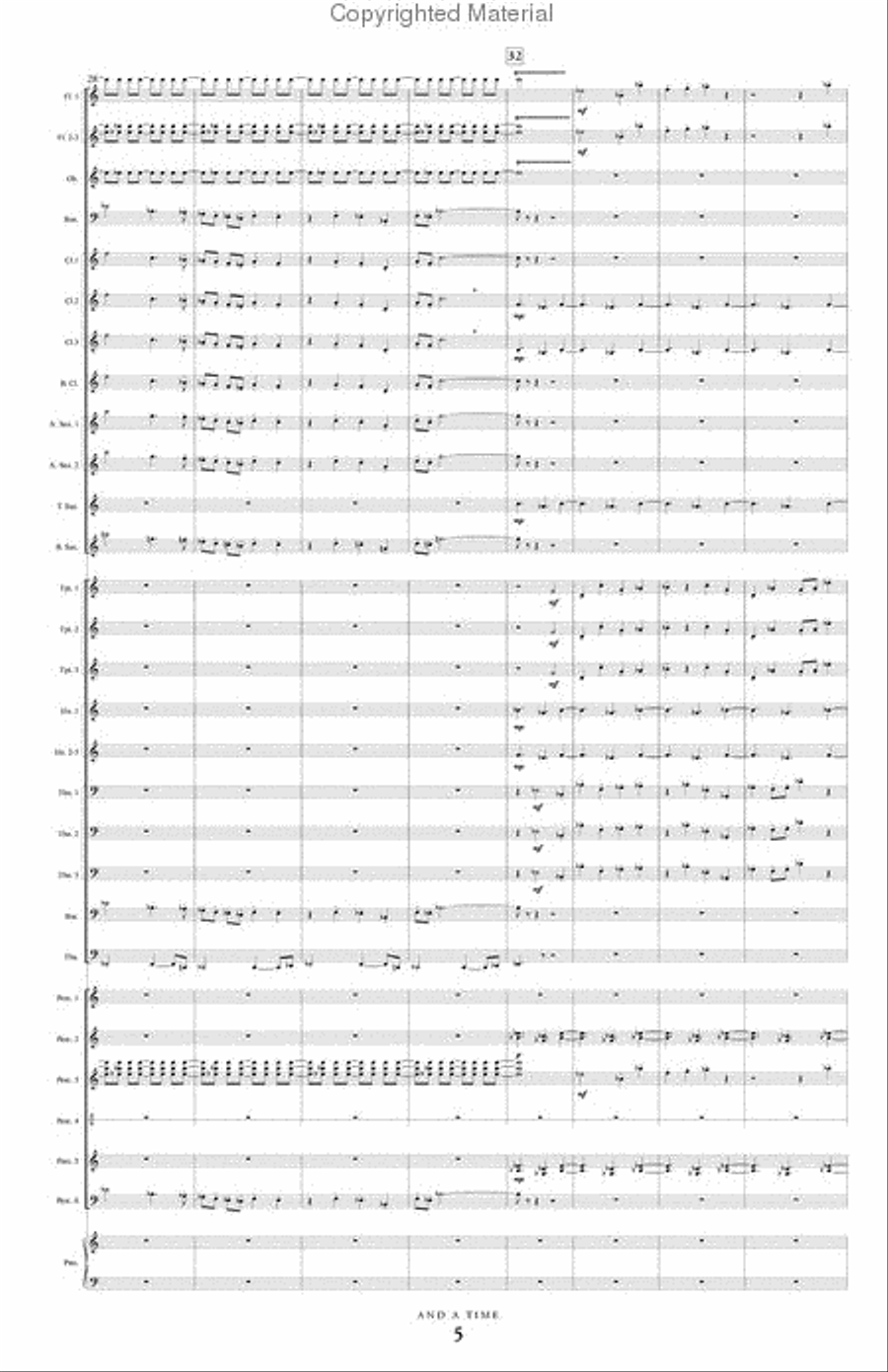 and a time Concert Band scores gallery preview page 6
