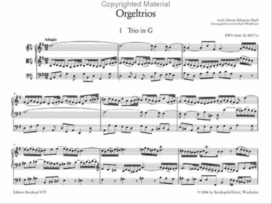 Organ Trios Organ scores gallery preview page 2