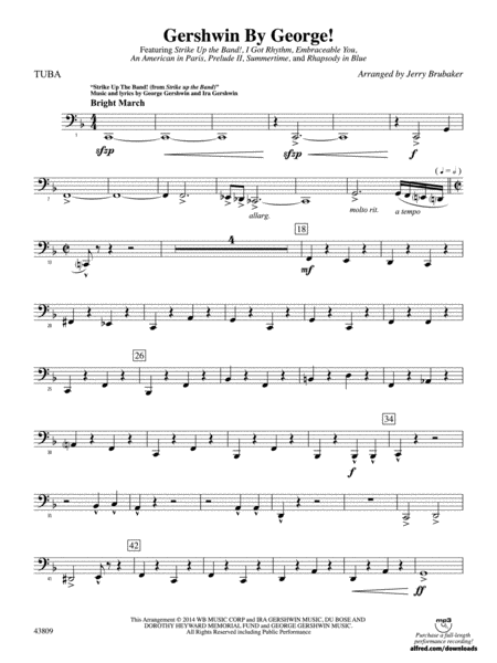 Gershwin by George!: Tuba