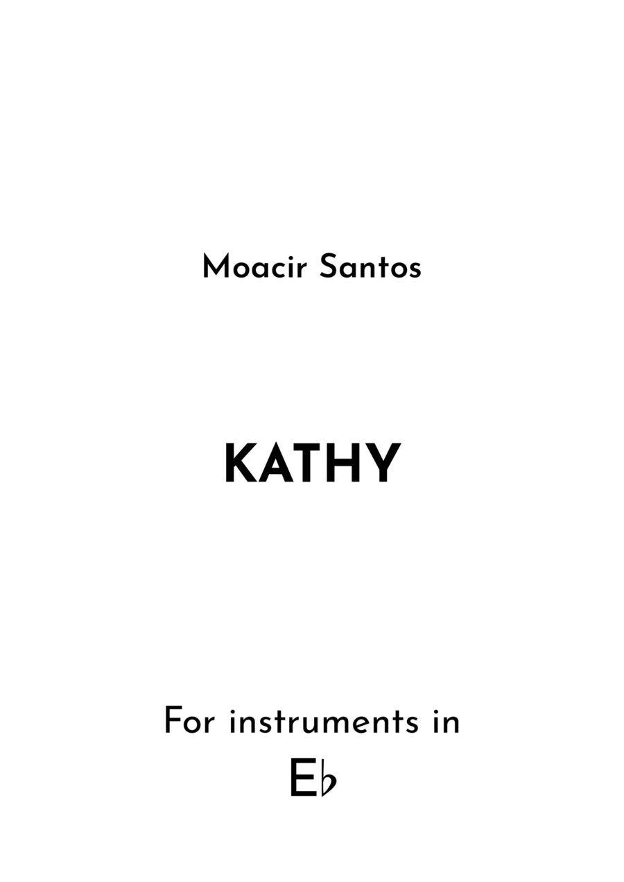 Kathy Piano scores gallery preview page 1