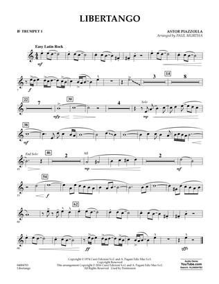 Libertango - Bb Trumpet 1