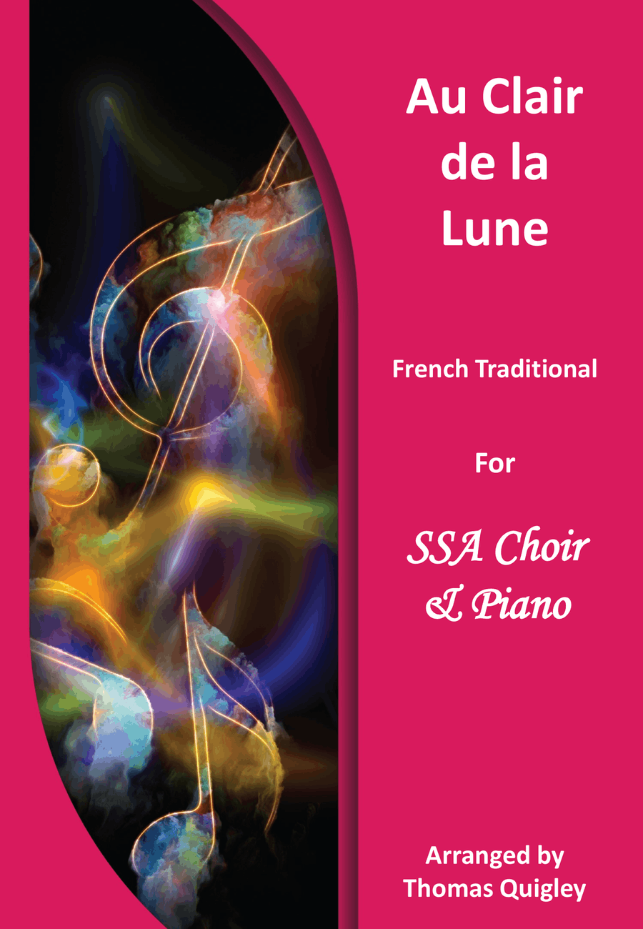 Au Clair de la Lune SSA scores gallery preview page 1