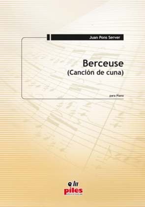 Book cover for Berceuse. Cancion de Cuna (Pno)