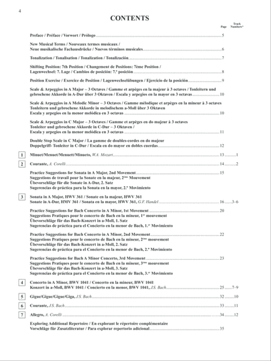 Suzuki Violin School, Volume 7 String Methods scores gallery preview page 7