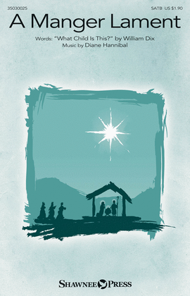 Book cover for A Manger Lament