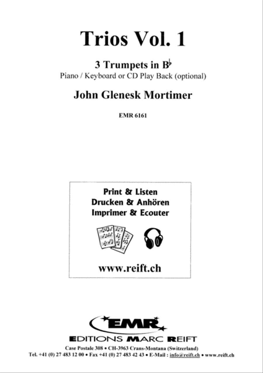 Trios Vol. 1 Trumpet Trio scores gallery preview page 2