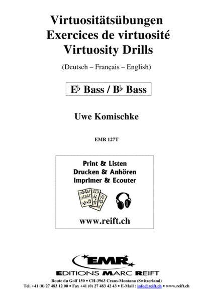 Virtuositatsubungen / Exercices de virtuosite / Virtuosity Drills