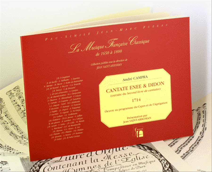 Cantata Dido and Aeneas Soprano Voice scores gallery preview page 1