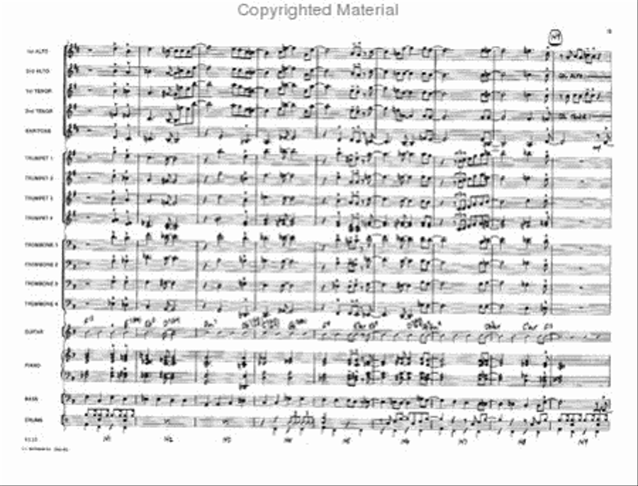 No Scuffle Shuffle No Scuffle Shuffle Jazz Ensemble scores gallery preview page 19
