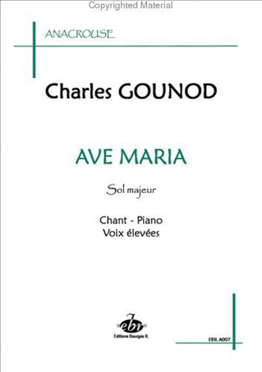 Ave Maria Voix Haute (Collection Anacrouse)
