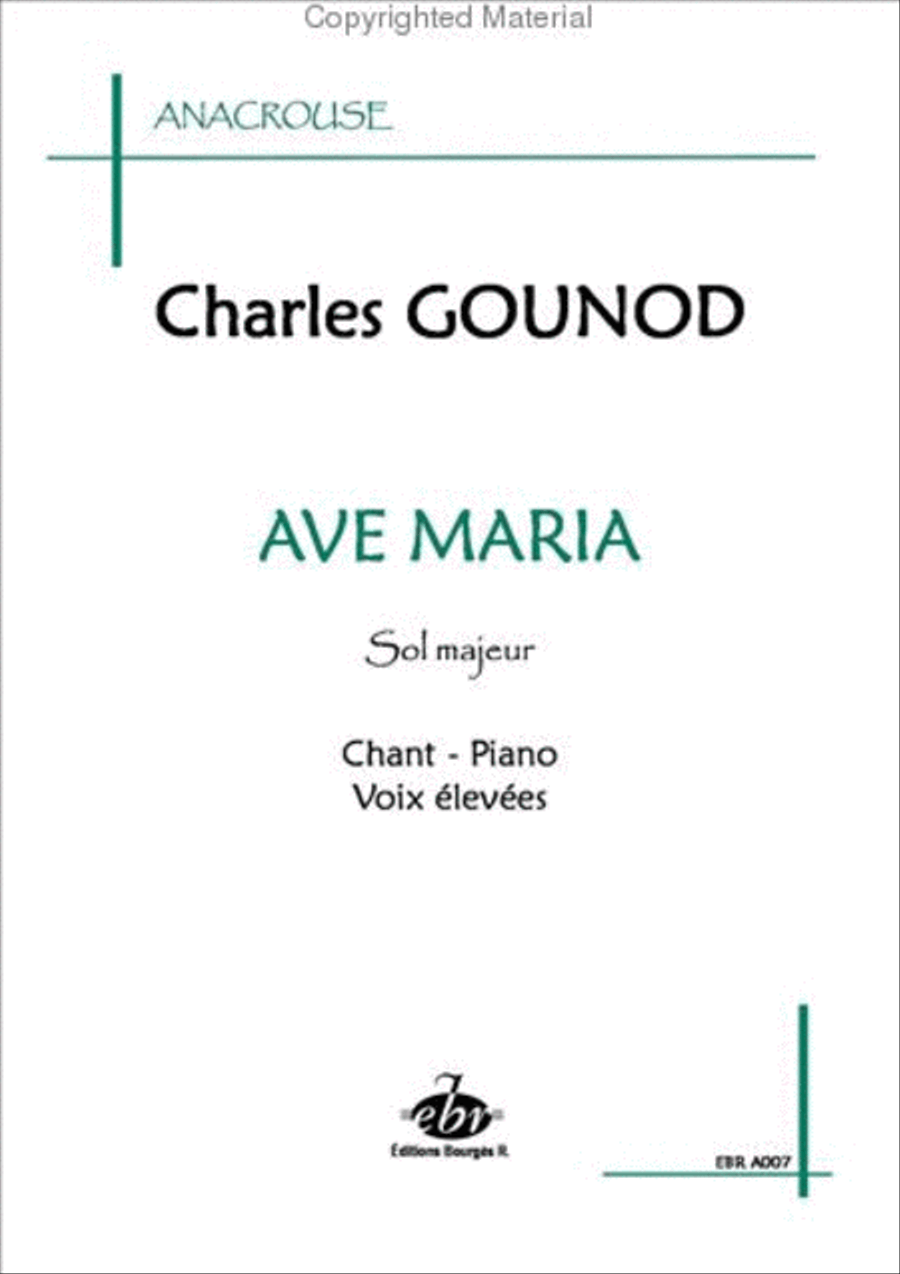 Ave Maria Voix Haute (Collection Anacrouse) Voice scores gallery preview page 2