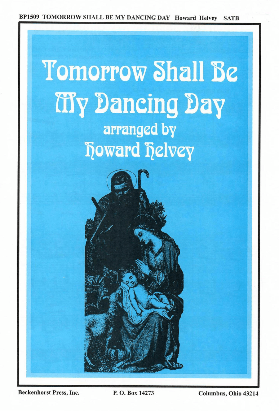 Tomorrow Shall Be My Dancing Day - SATB 4-Part scores gallery preview page 1