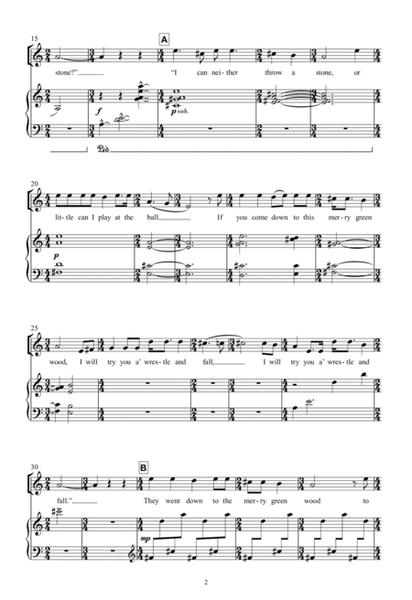 The Two Brothers by Nico Muhly 2-Part - Digital Sheet Music