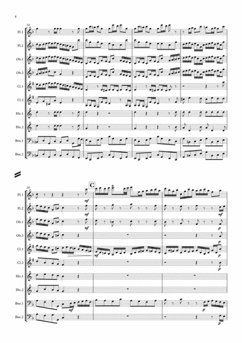 Bach: Brandenburg Concerto No.2 in F (BWV 1047) Mvt.1 - wind dectet image number null