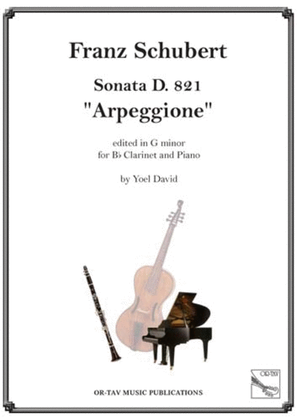 Book cover for Sonate D. 821 "Arpeggione"