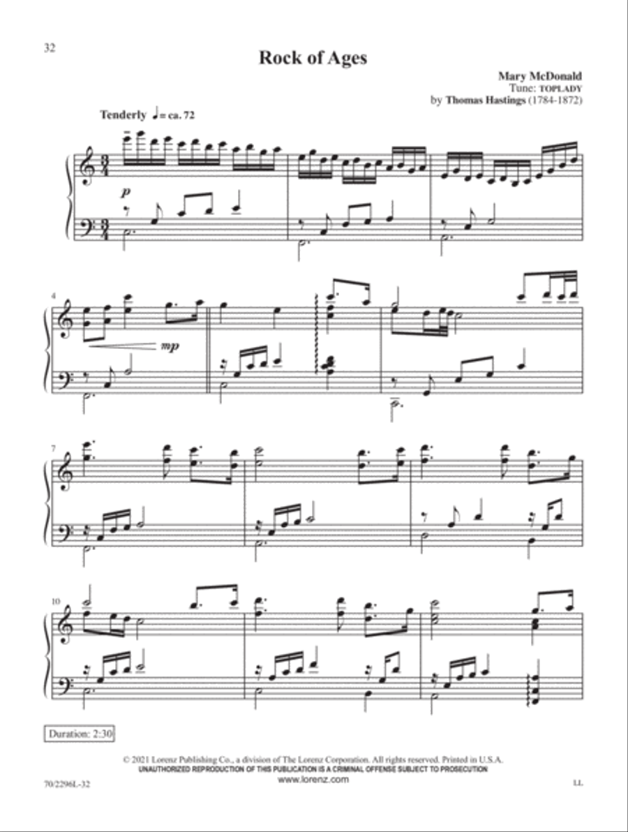 Meditations on Grace Meditations on Grace Piano Solo scores gallery preview page 8