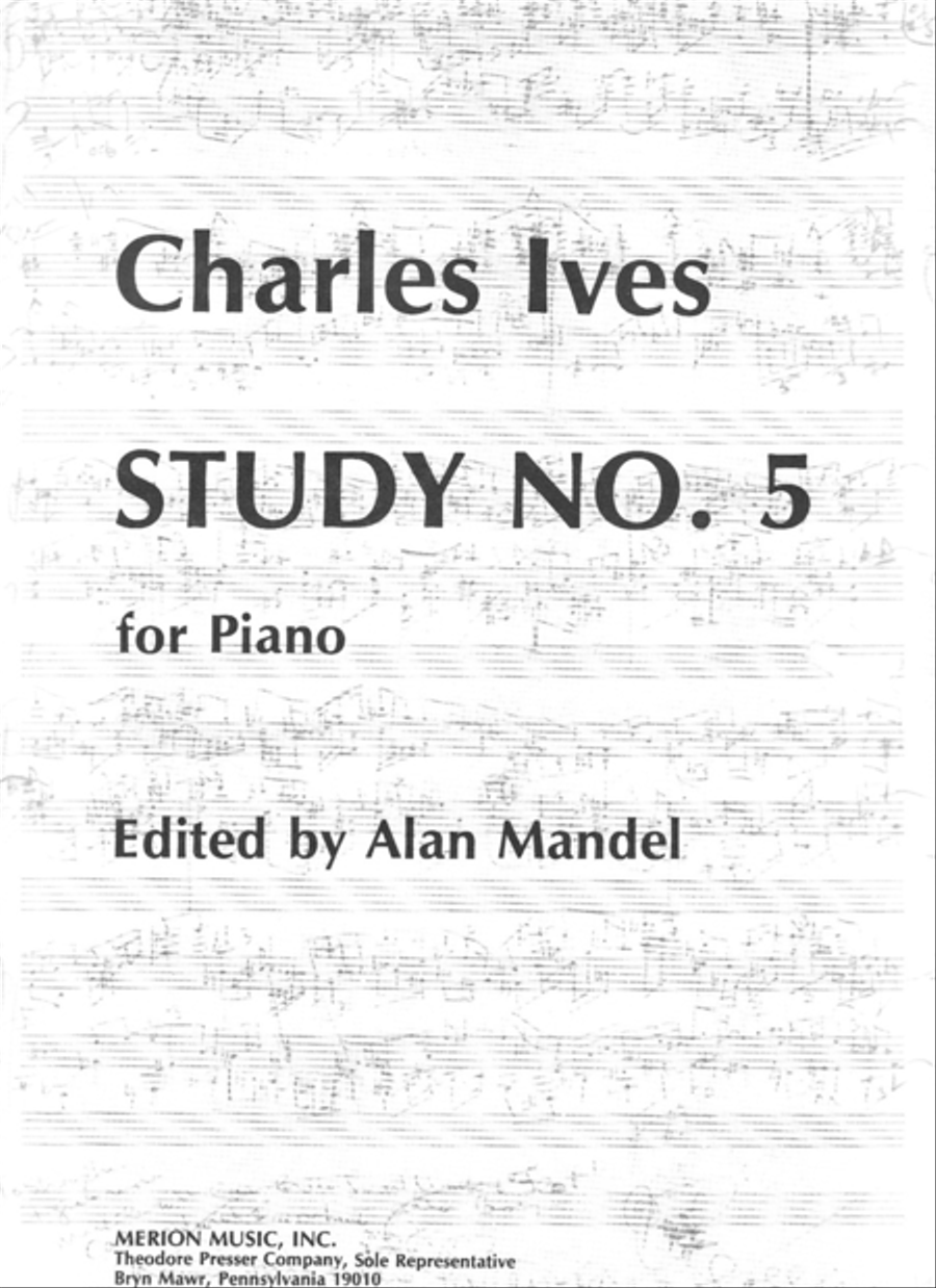 Study No. 5 Chamber Music scores gallery preview page 1