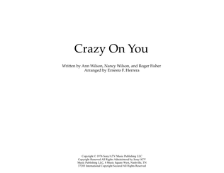 Crazy On You - Score Only