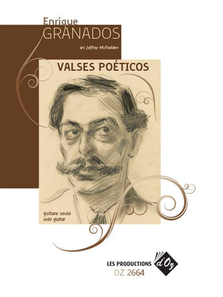 Book cover for Valses poéticos