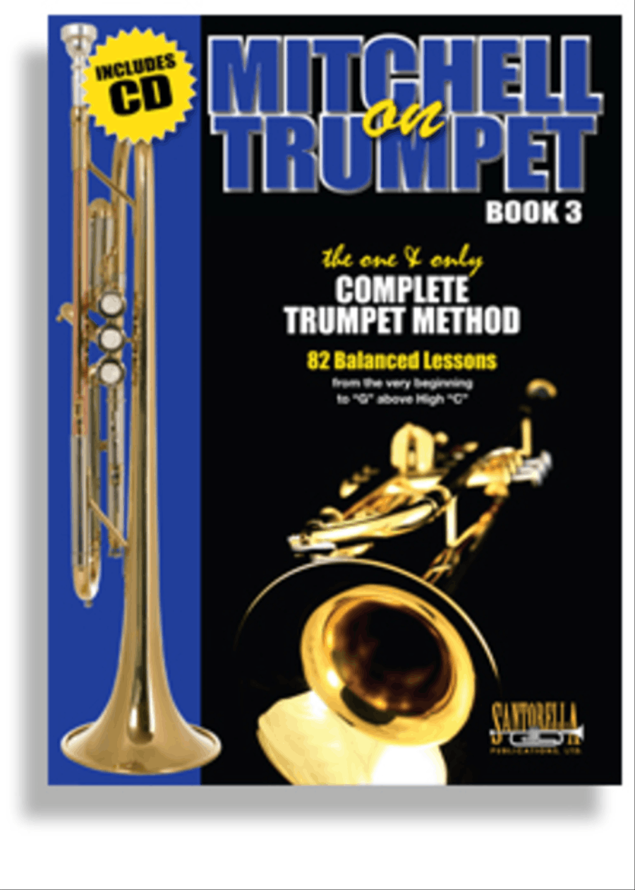 Mitchell on Trumpet * Book 3 with CD Trumpet scores gallery preview page 1