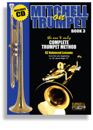 Book cover for Mitchell on Trumpet * Book 3 with CD