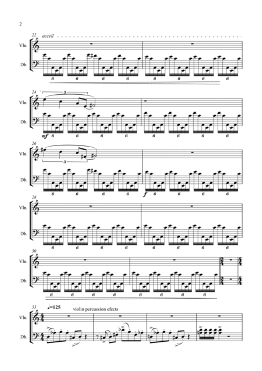 Preludio del primer día Preludio del primer día String Duet scores gallery preview page 3