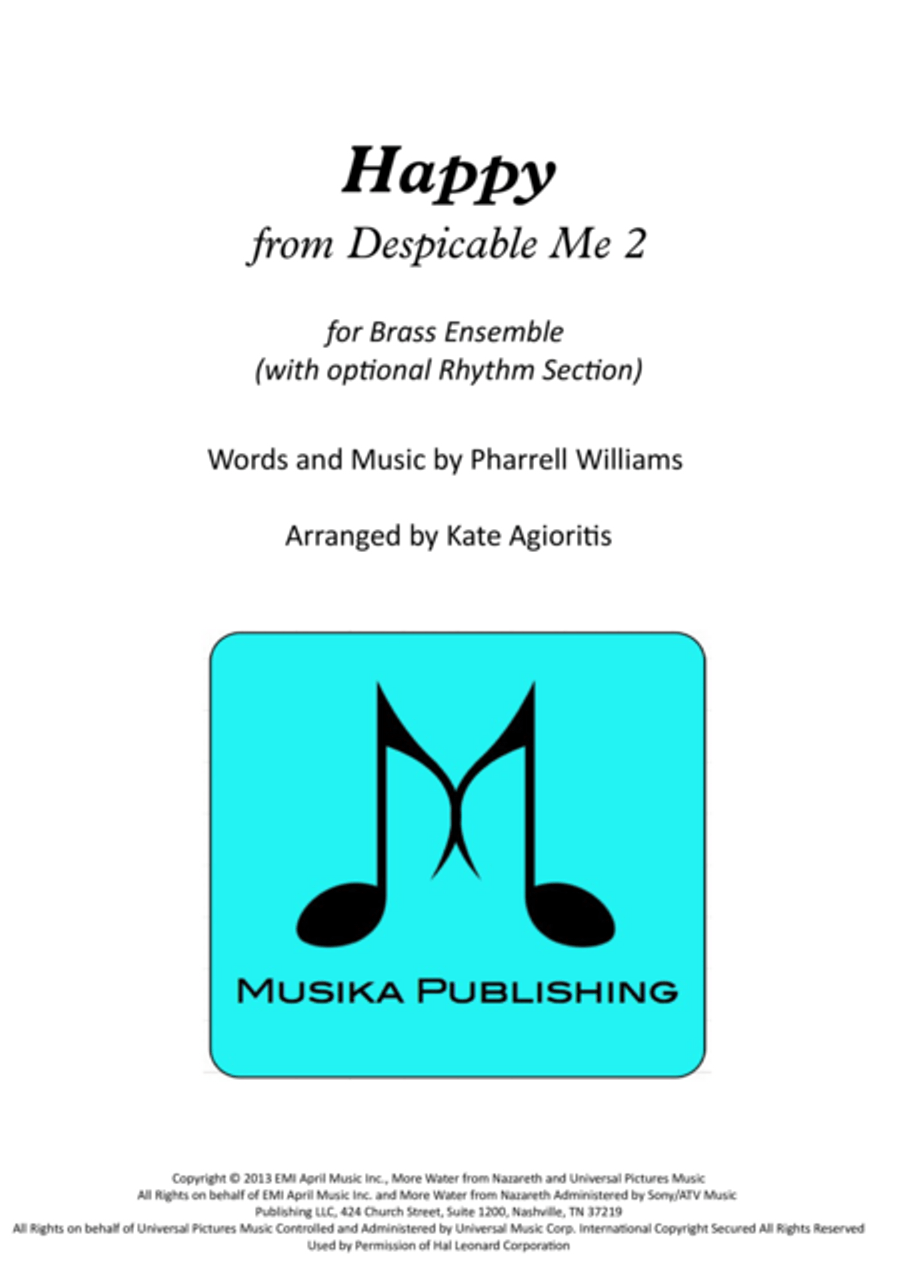Happy Happy Brass Quintet scores gallery preview page 1