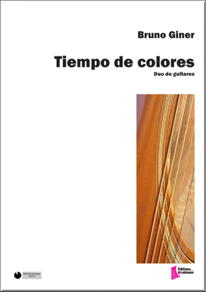 Book cover for Tiempo de colores