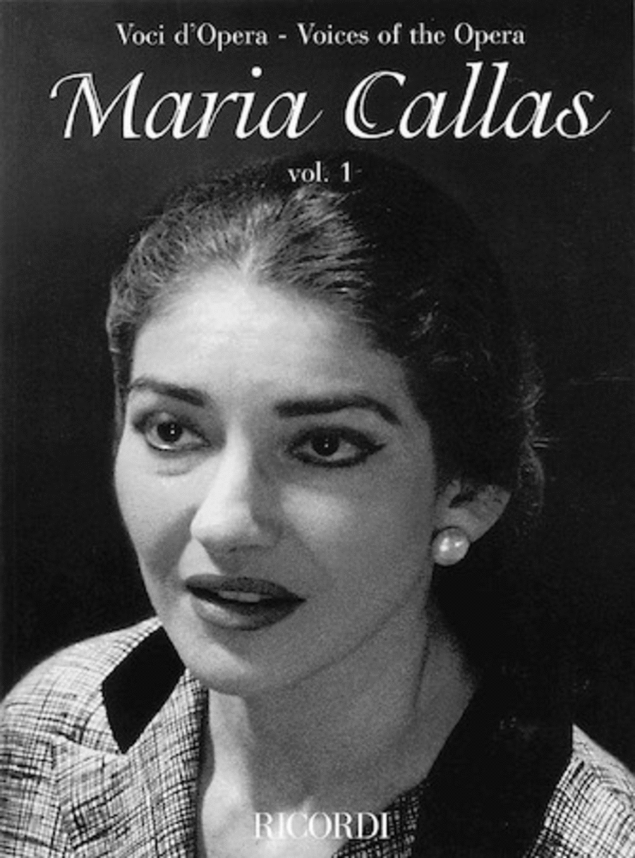 Maria Callas – Volume 1 Maria Callas – Volume 1 Voice scores gallery preview page 1