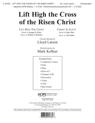 Book cover for Lift High the Cross of the Risen Christ