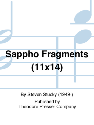 Sappho Fragments (11X14)