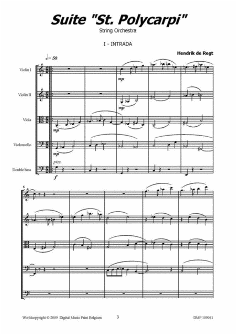 Suite St-Polycarpi Set of Parts scores gallery preview page 2