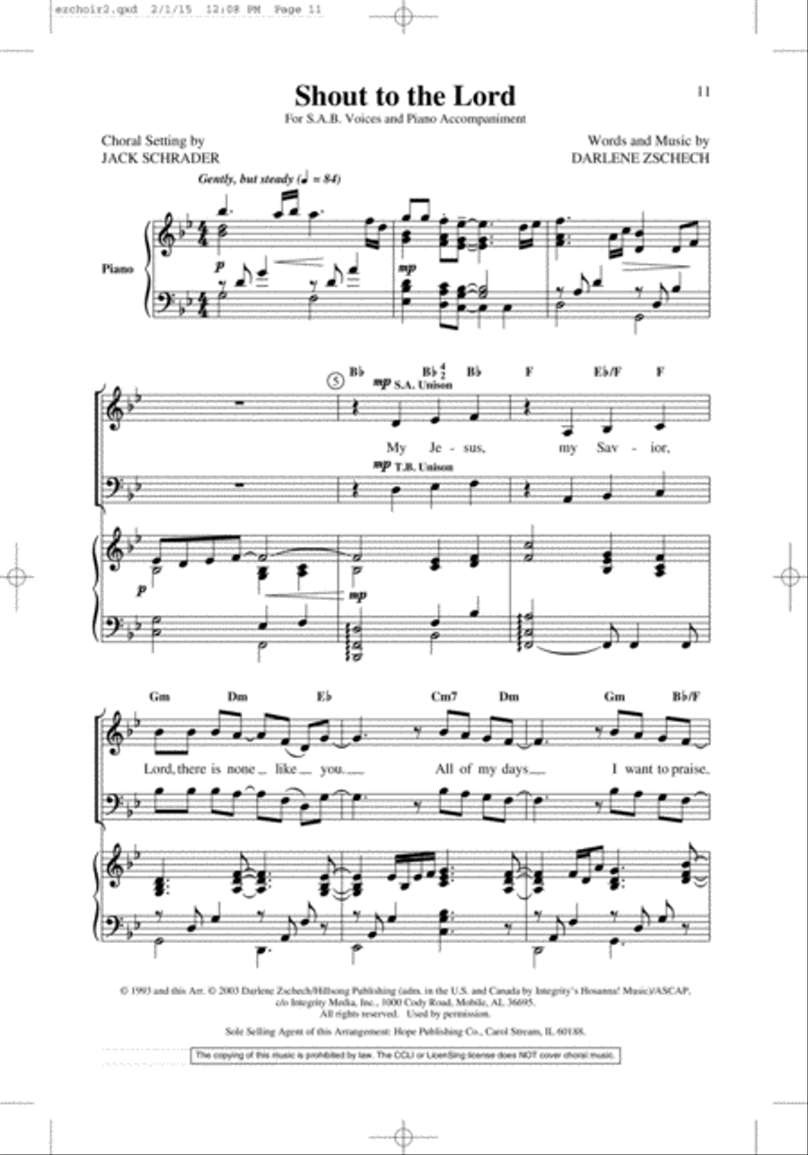 Easy Choir, Vol. 2 Easy Choir, Vol. 2 3-Part scores gallery preview page 9