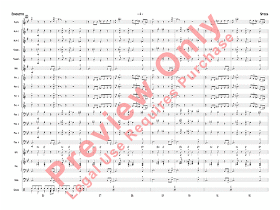 Sticks Sticks Jazz Ensemble scores gallery preview page 7