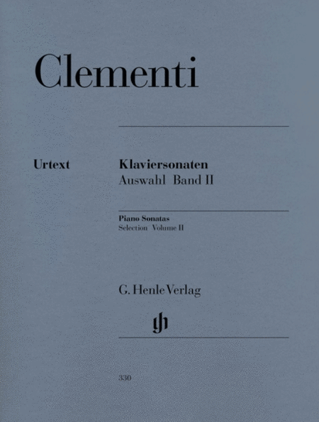 Clementi - Selected Sonatas Vol 2 Urtext