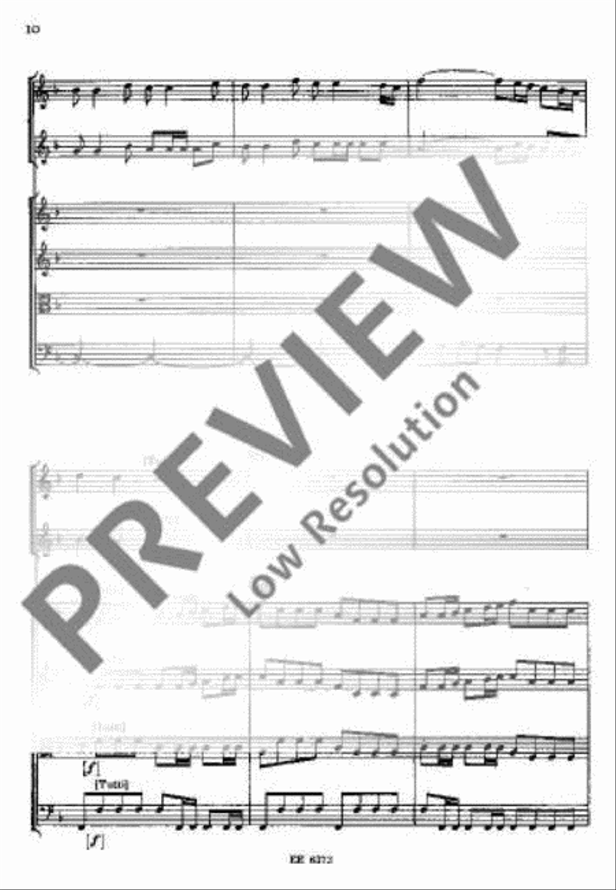Concerto F major Horn scores gallery preview page 17