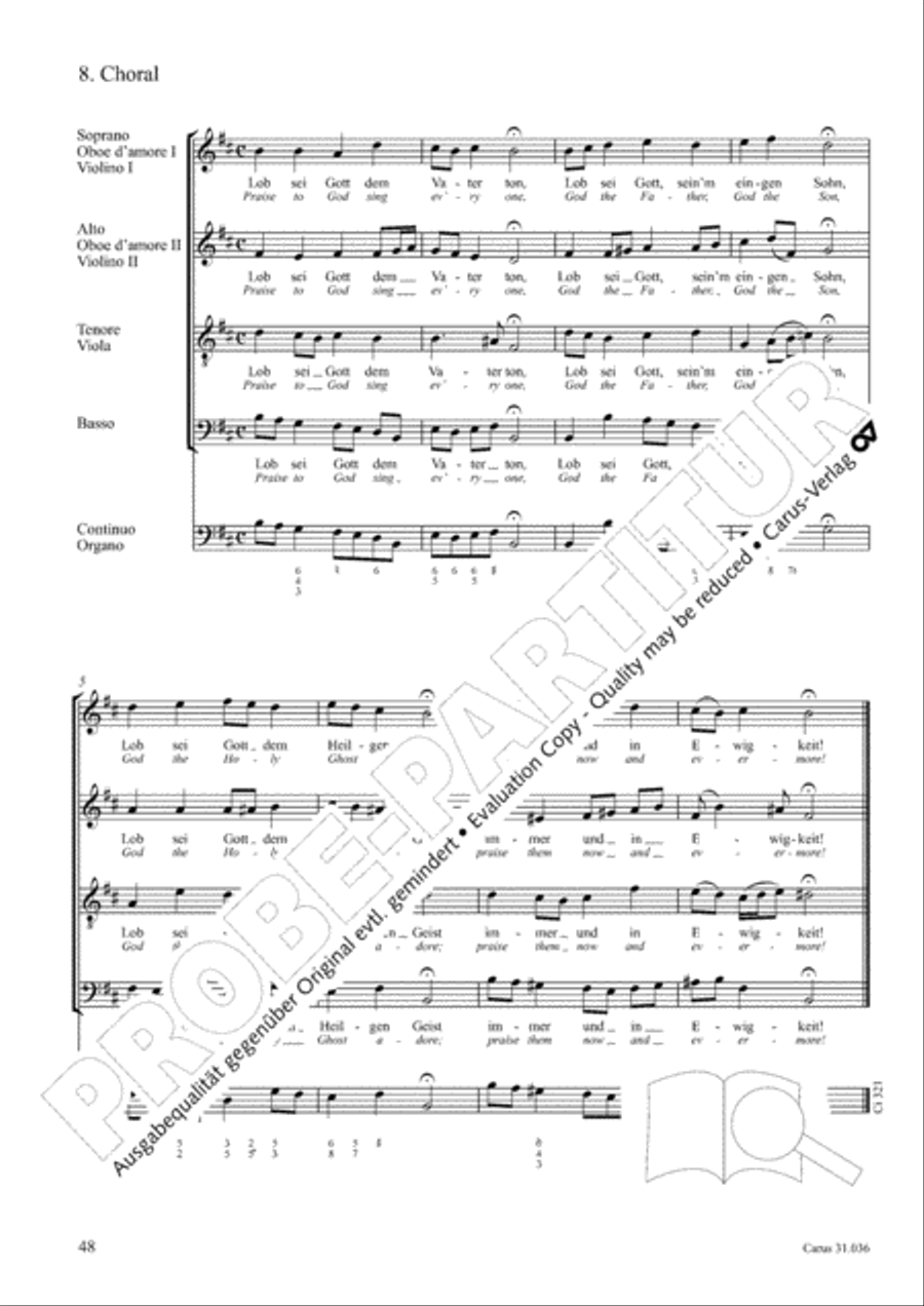 Up joyous raise your song (Schwingt freudig euch empor) 4-Part scores gallery preview page 49