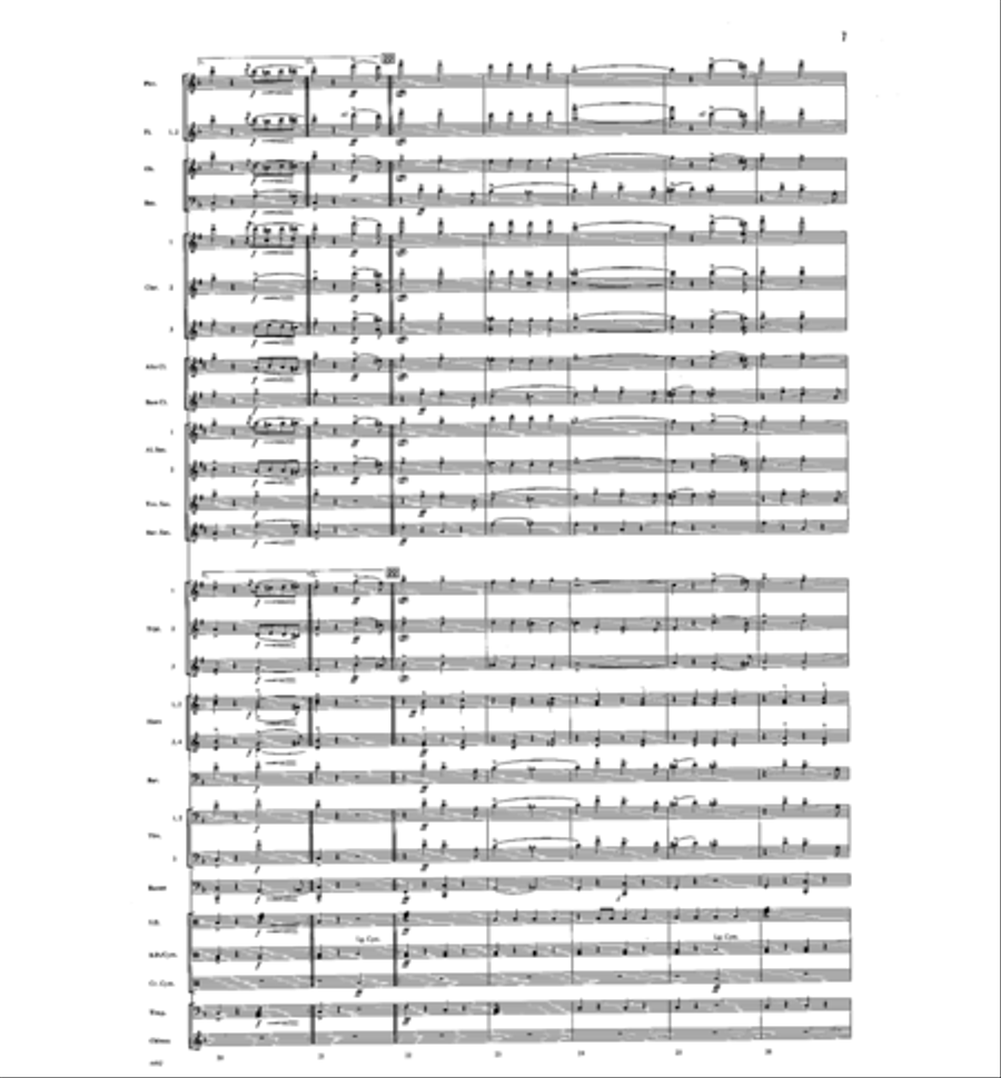 The Chimes of Liberty Concert Band scores gallery preview page 5