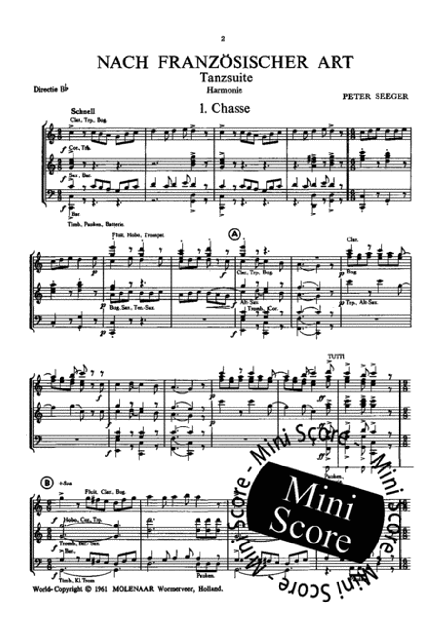Nach Franzosischer Art Nach Franzosischer Art Concert Band scores gallery preview page 4
