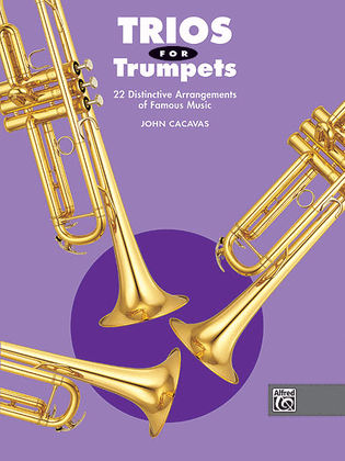 Book cover for Trios for Trumpets
