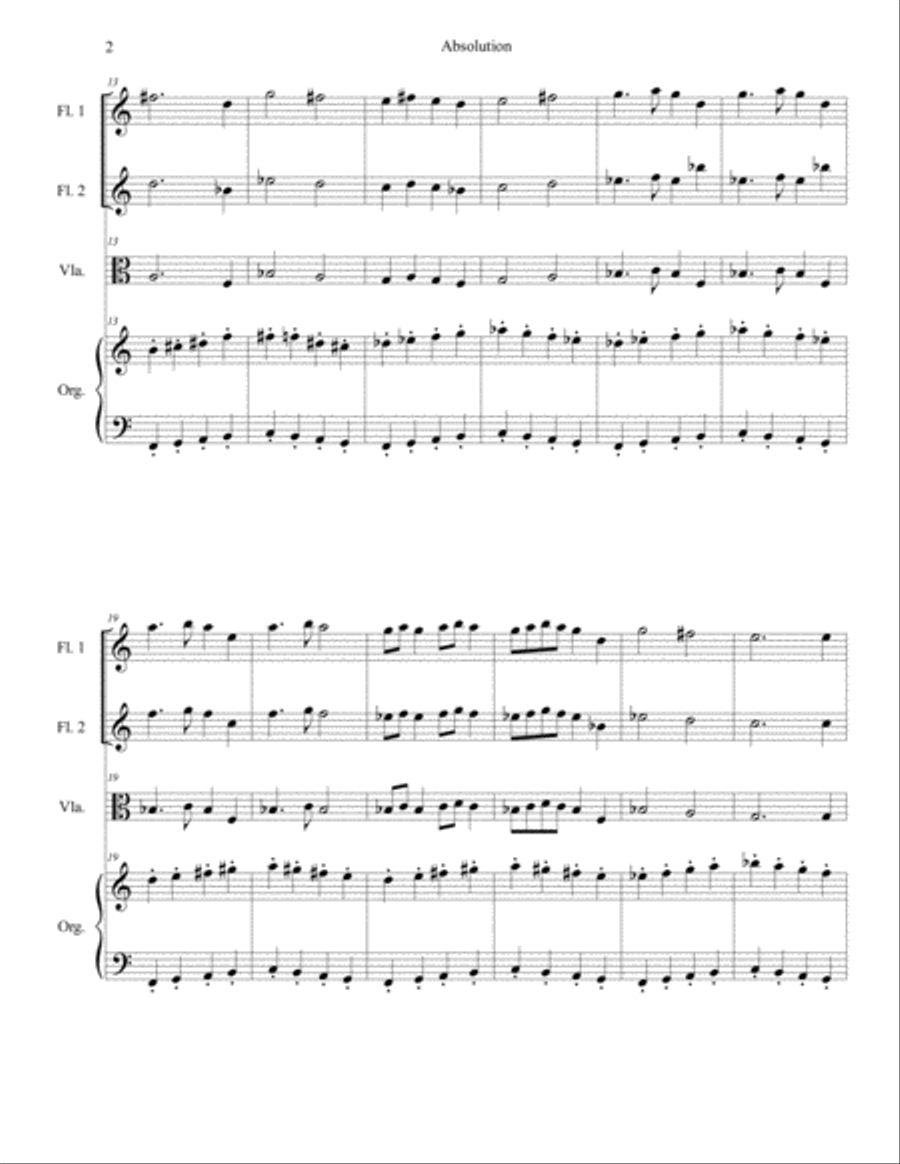 Absolution Small Ensemble scores gallery preview page 3