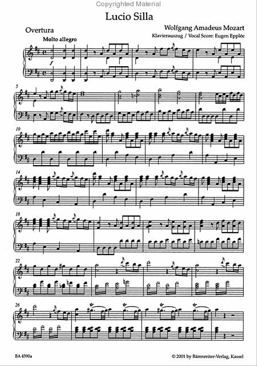 Lucio Silla, KV 135 Lucio Silla, KV 135 Mixed Choir scores gallery preview page 2