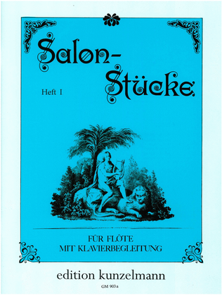 Book cover for Salon pieces for flute and piano, Volume 1