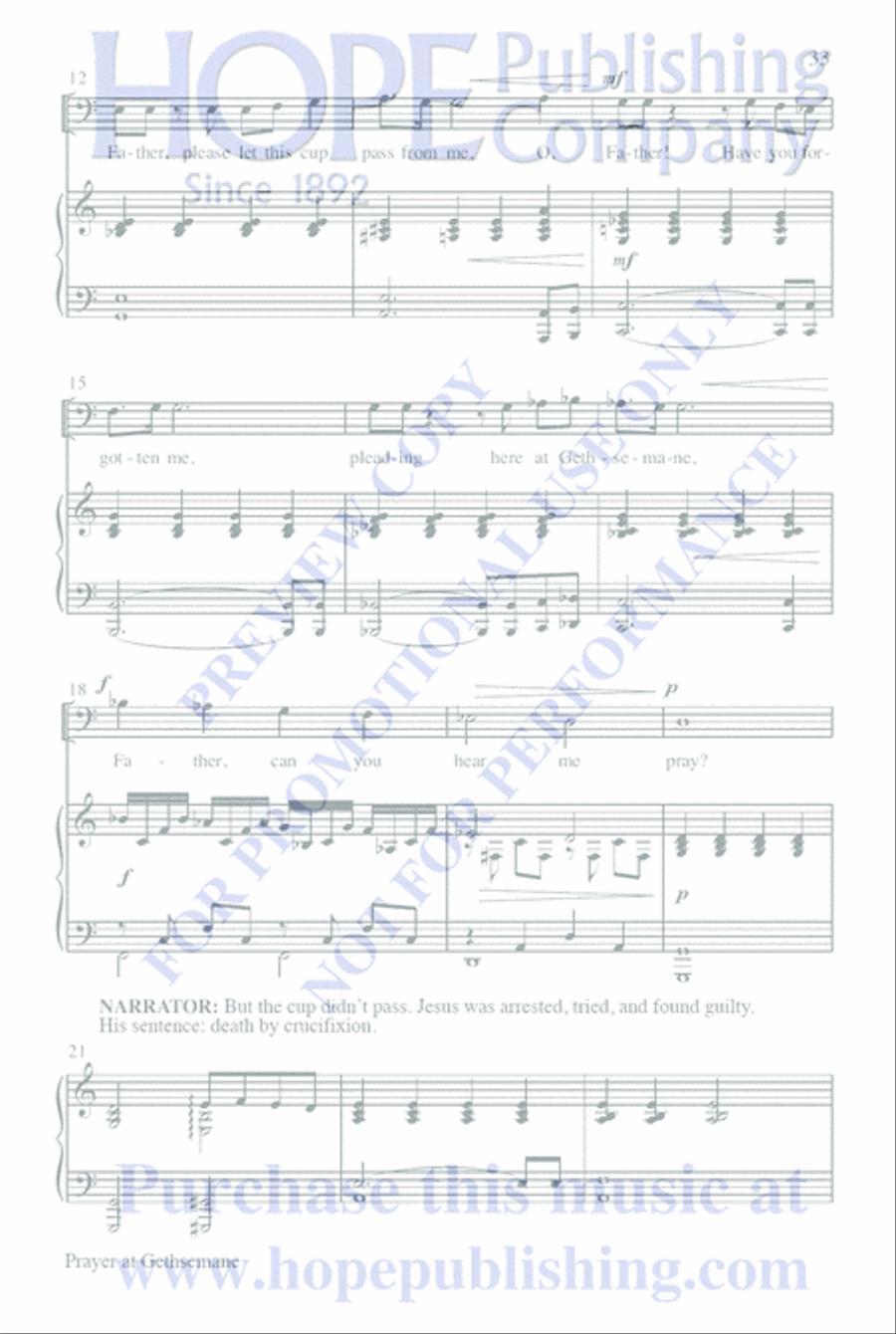 Who Is Jesus? 4-Part scores gallery preview page 57